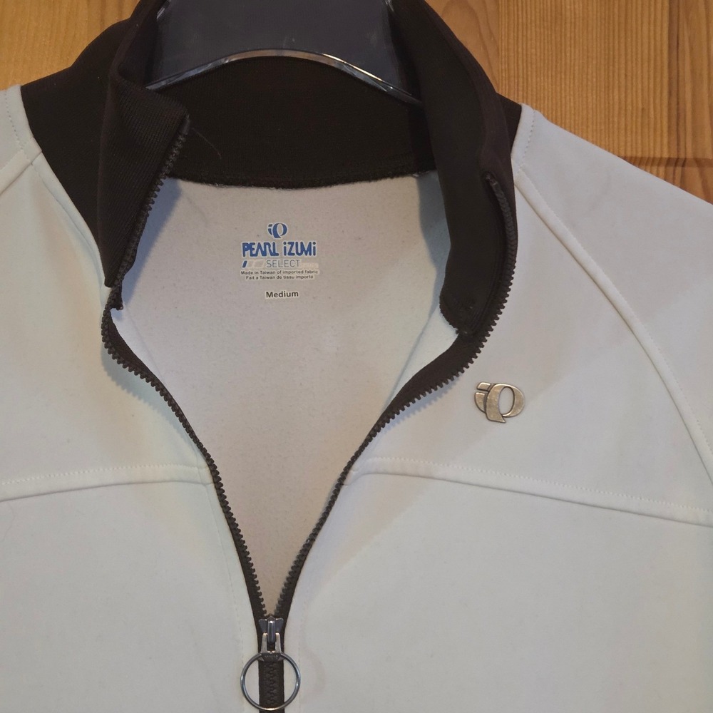 Pearl Izumi Select Series Track Jacket Womens‎ Medium White Brown